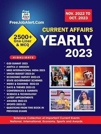 FREE JOB ALERT CURRENT AFFAIRS YEARLY 2023 ENGLISH MEDIUM